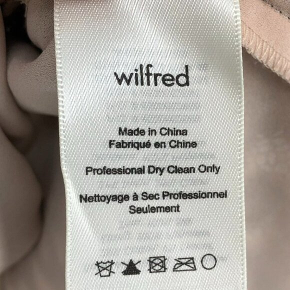 ARITZIA Wilfred hemon lace crochet mini dress black and nude  XS - Picture 6 of 10